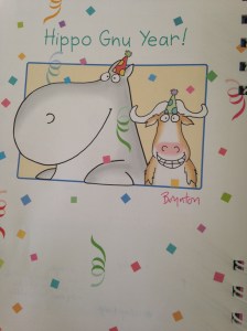 A page from my planner